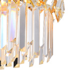 Lustre Pendente Skylight Lor 4005 Dourado Redondo 60 G9 Bivol