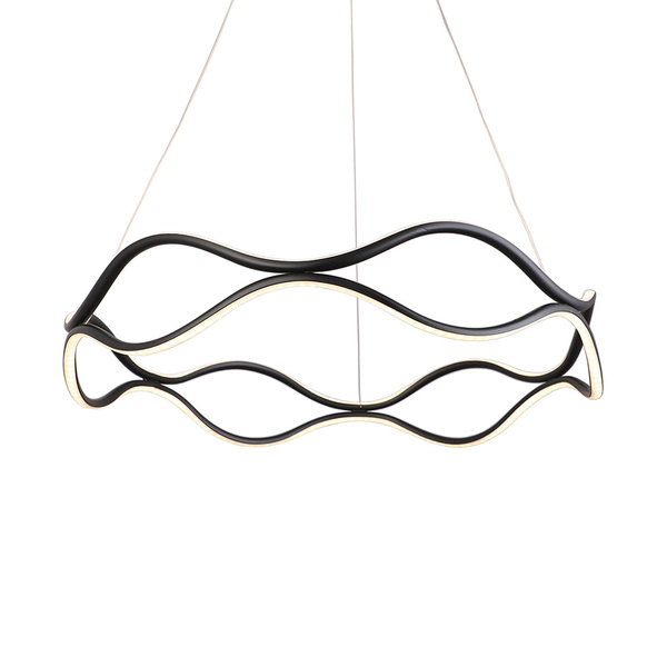 Lustre Pendente Skylight Matre 4009 Led Bivolt Preto