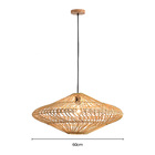 Lustre Pendente Skylight Ôtaki 4045 M Rattan E27 Bivolt