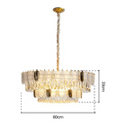 Lustre Pendente Skylight Pixie 4019 Dourado G9 Bivolt