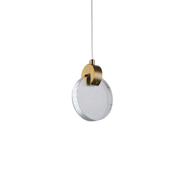 Lustre Pendente Skylight Sand 3051 Led Bivolt  Dourado