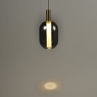 Lustre Pendente Skylight Spia 4088 26cm Led Bivolt Dourado E
