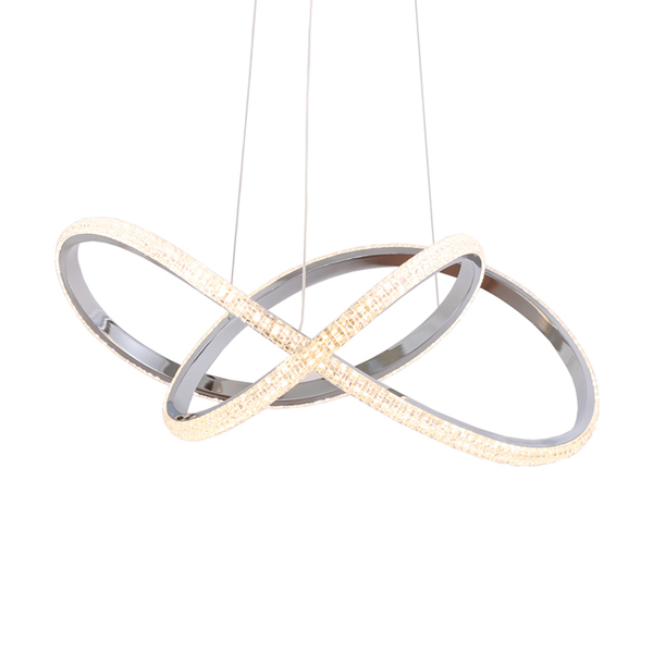 Lustre Pendente Skylight Strip 3017 Led Bivolt Cromado