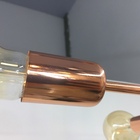 Lustre Pendente Sputnik Gold 6 Braço Luminaria Filamento A60