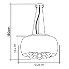 Lustre Pendente Startec Attractive 28 Cromado G9 Bivolt