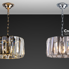 Lustre Pendente Startec Filadelfia Cromado 45cm G9 Bivolt