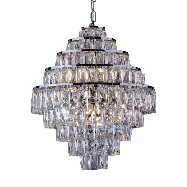 Lustre Pendente Startec Florença Belle Cromado G9 Bivolt