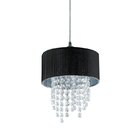 Lustre Pendente Startec Mini Diamond Preto E27 Bivolt