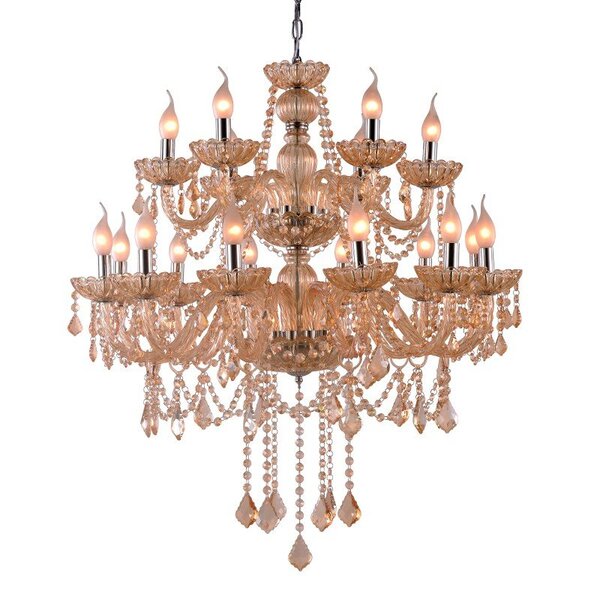 Lustre Pendente Startec Nice 18 Champagne E14 Bivolt