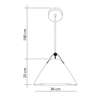 Lustre Pendente Startec Rpx Couro Cobre E27 Bivolt