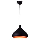 Lustre Pendente Startec Rpx Gota Preto E27 Bivolt