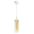 Lustre Pendente Taschibra  Anne Murano Leitoso Âmbar E27 Bivo