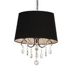 Lustre Pendente Taschibra Abricó E14 Preto Bivolt