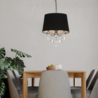 Lustre Pendente Taschibra Abricó E14 Preto Bivolt