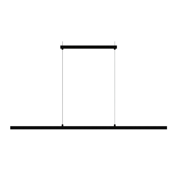 Lustre Pendente Taschibra Apex Led Bivolt Preto 3000k Luz Ama