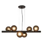 Lustre Pendente Taschibra Cambucá All Black G9 Bivolt