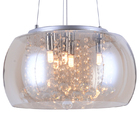 Lustre Pendente Taschibra Coliseu 400 Conhaque G9 Bivolt - Ún