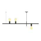 Lustre Pendente Taschibra Conde E27 Bivolt Preto 02110294-18