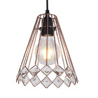 Lustre Pendente Taschibra Dress M Cobre E27 Bivolt - Único