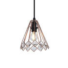 Lustre Pendente Taschibra Dress P Cobre E27 Bivolt - Único