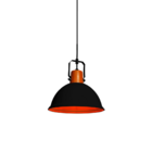 Lustre Pendente Taschibra Factory P Preto E27 Bivolt