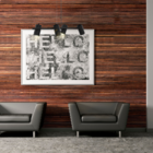 Lustre Pendente Taschibra Foccus Preto Para 4 Lâmpadas Bivolt