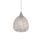 Lustre Pendente Taschibra Gothics E14 Bivolt Claro
