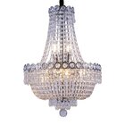 Lustre Pendente Taschibra Império 400 Transparente E14 Bivolt