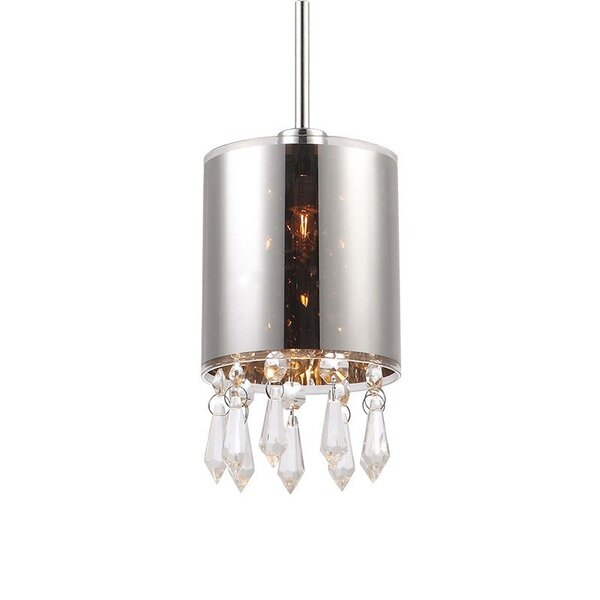 Lustre Pendente Taschibra Lille 1 Cromado G9 Bivolt