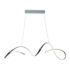 Lustre Pendente Taschibra Londres Led Bivolt Cromado 3000k Lu