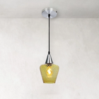 Lustre Pendente Taschibra Monalisa Boreal Conhaque E27 Bivolt