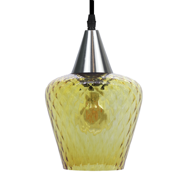 Lustre Pendente Taschibra Monalisa Boreal Conhaque E27 Bivolt