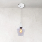 Lustre Pendente Taschibra Monalisa Boreal Transparente E27 Bi