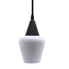Lustre Pendente Taschibra Monalisa Branco Leitoso E27 Bivolt