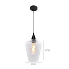 Lustre Pendente Taschibra Monalisa G Boreal Transparente E27