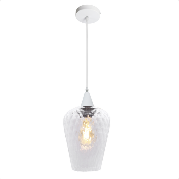 Lustre Pendente Taschibra Monalisa G Boreal Transparente E27