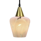 Lustre Pendente Taschibra Monalisa Murano E27 Bivolt Ouro
