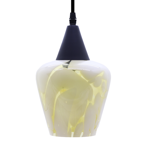 Lustre Pendente Taschibra Monalisa Murano E27 Bivolt Preto