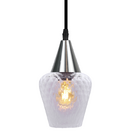 Lustre Pendente Taschibra Monalisa Pp Boreal Transparente E27