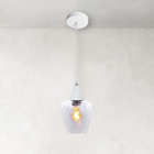 Lustre Pendente Taschibra Monalisa Transparente E27 Bivolt Br