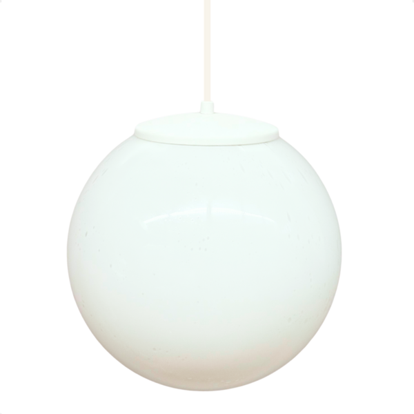 Lustre Pendente Taschibra Sfera M Leitosa E27 Bivolt