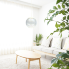 Lustre Pendente Taschibra Sfera M Transparente E27 Bivolt