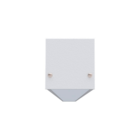 Lustre Pendente Taschibra Vetor Linear Led 20w Bivolt Branca