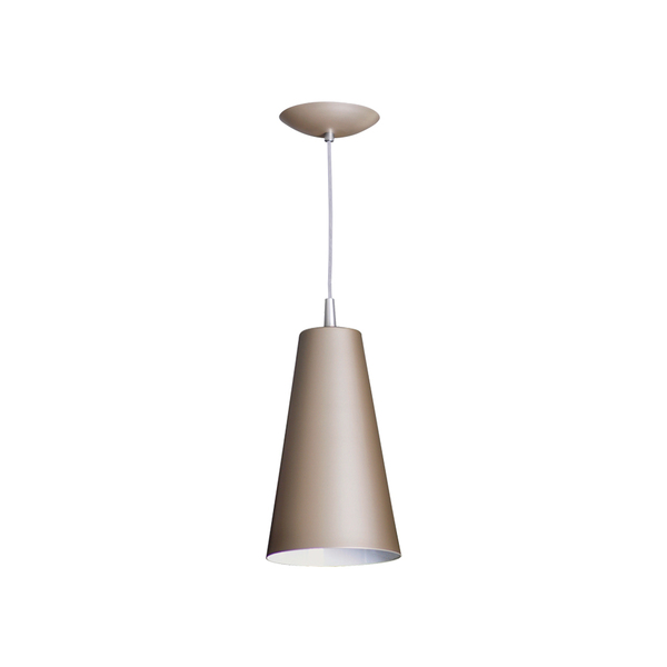 Lustre Pendente Toquio E27 Champanhe - 3117 Chp