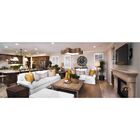 Lustre Pendente Trevo Flor 100cm Em Madeira Imbuia