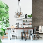 Lustre Pendente Trio Catanna Metal Preto Bocal Cobre - Premie