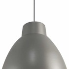 Lustre Pendente Utron Queen Estilo Industrial Alumínio 40cm -