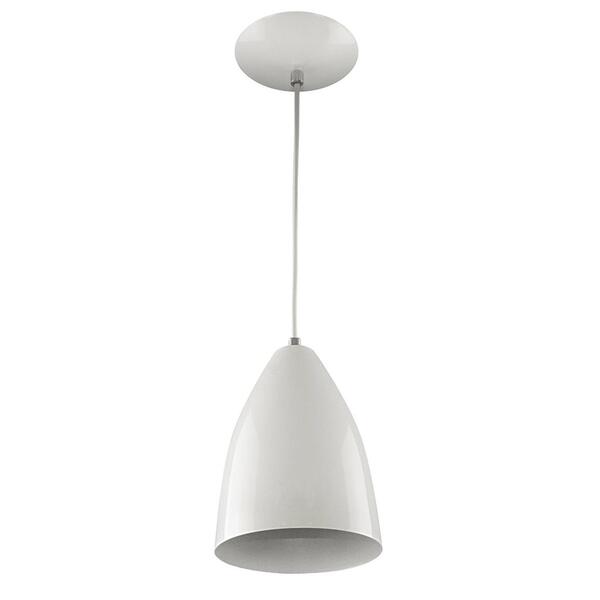 Lustre Pendente Vegas Premium Gourmet Em Aluminio Branco