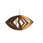 Lustre Pendente Versátil 65cm 1xe27 Madeira Imbuia