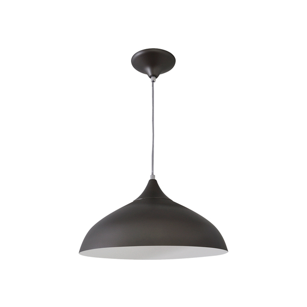 Lustre Pendente Vick 1 Lamp E27 Grafite - 3119 Grf